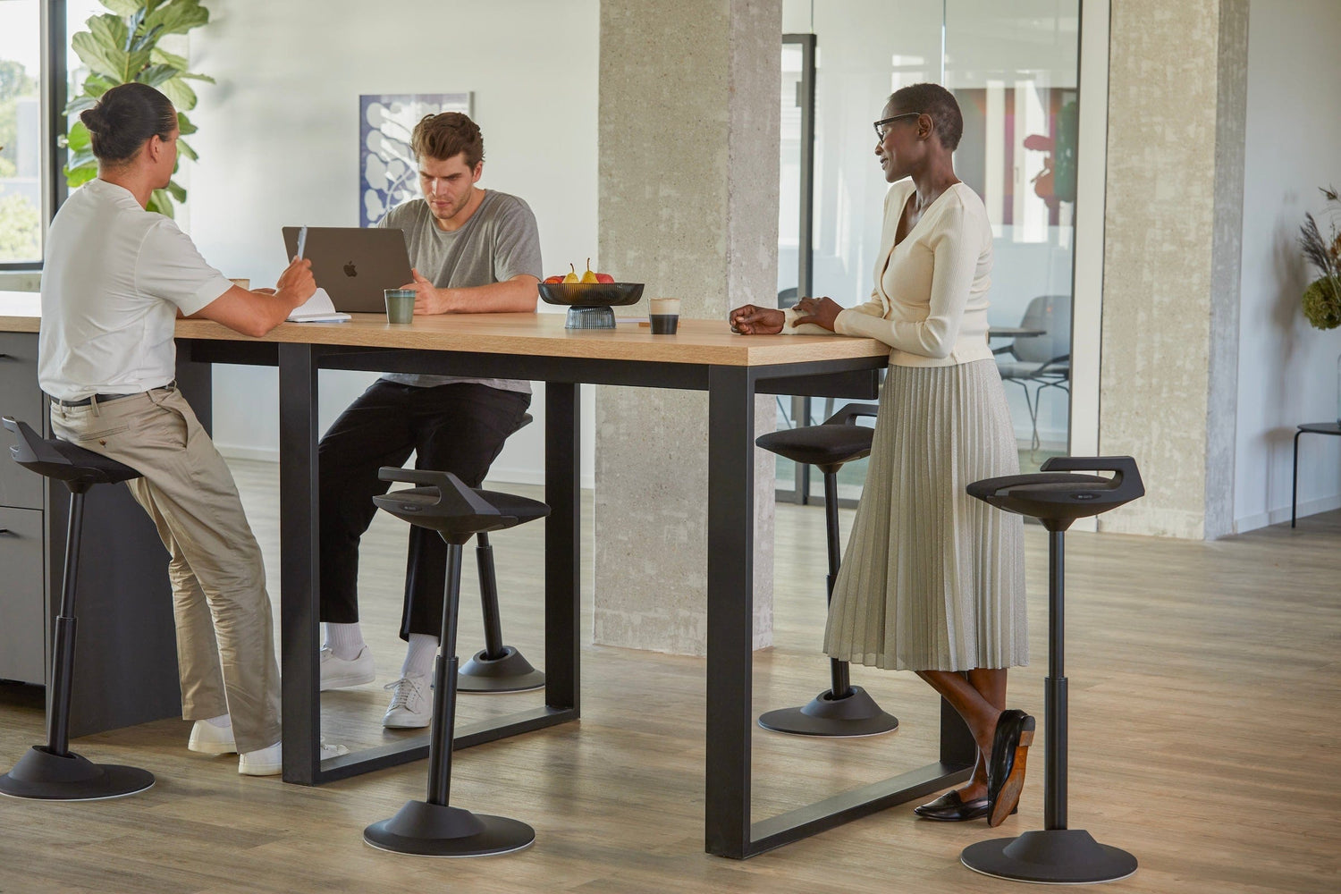 Sit, stand, feel-good mode